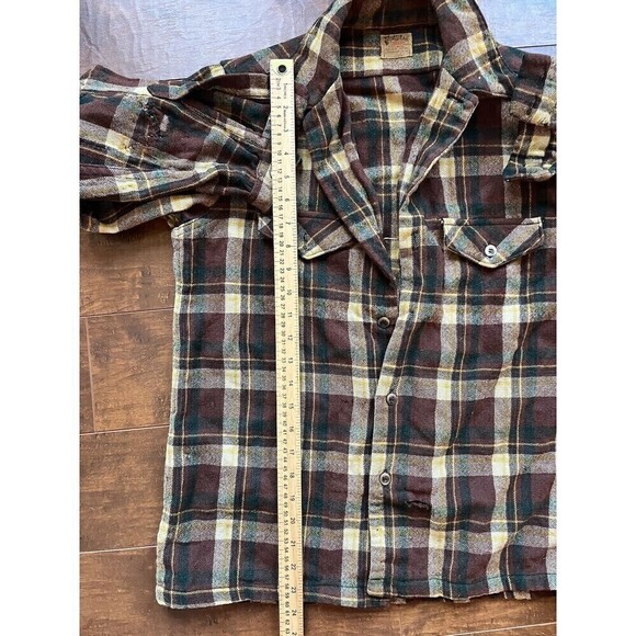 Vintage 1920-30s Jc Penny Sportclad 100% Wool Flannl READ BELOW - Picture 6 of 10